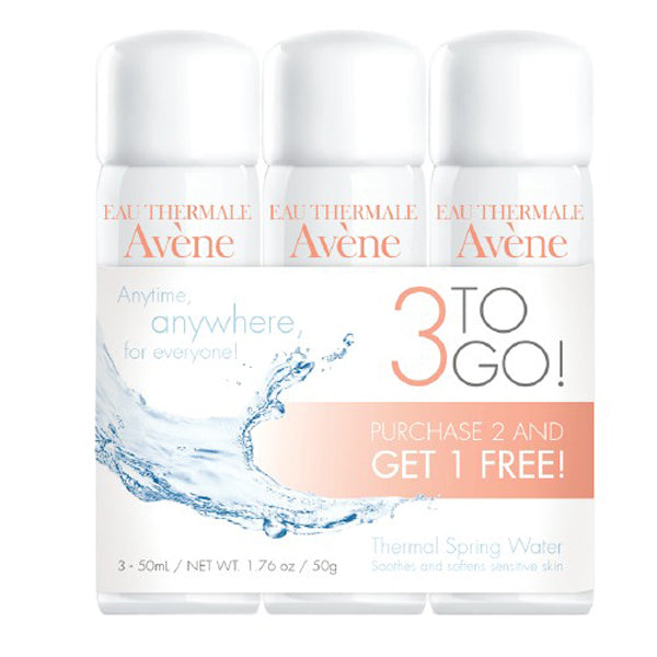 Eau Thermale Avene Thermal Spring Water 3-To-Go #10073107