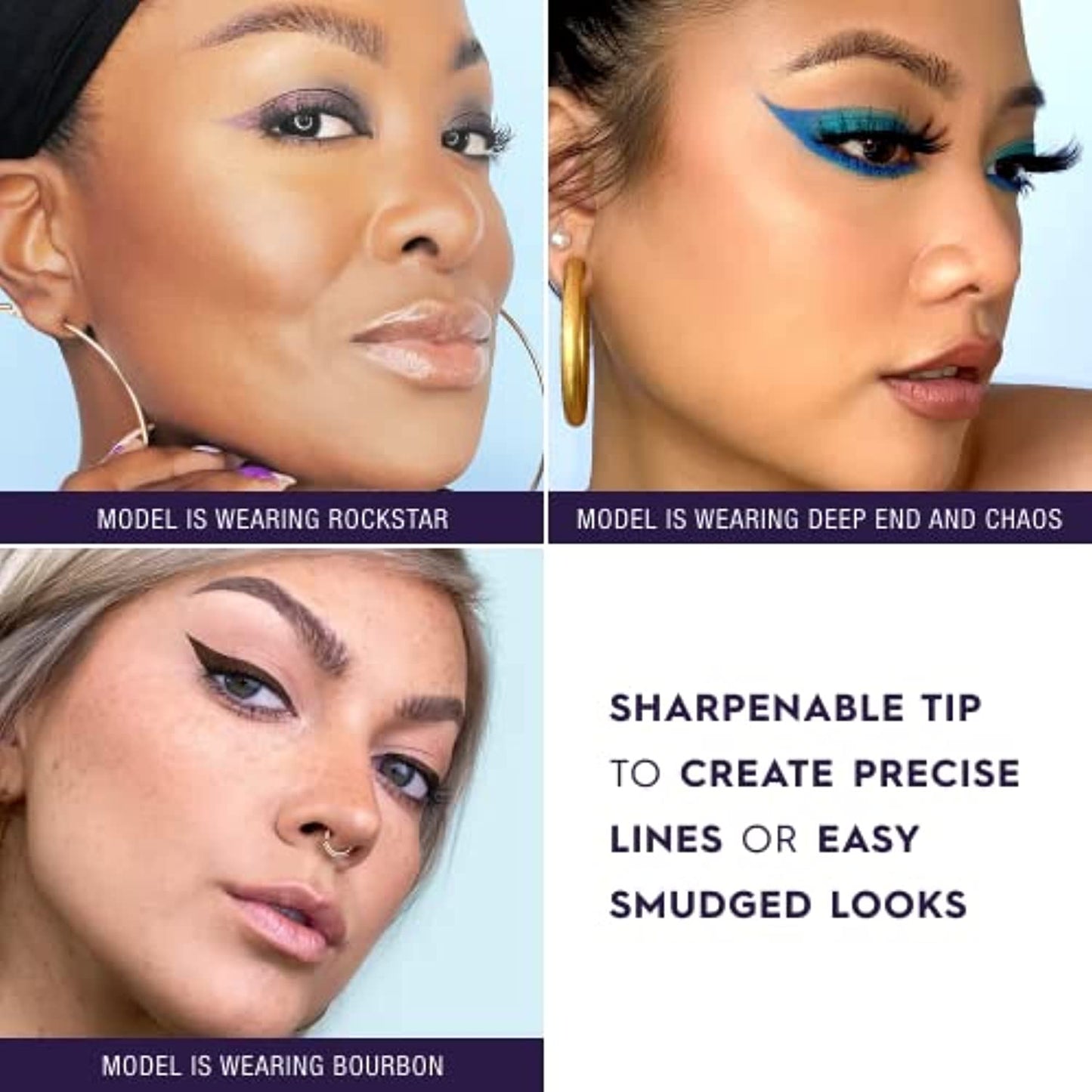 24/7 Waterproof Eyeliner Blackest-Black w/ Matte Finish