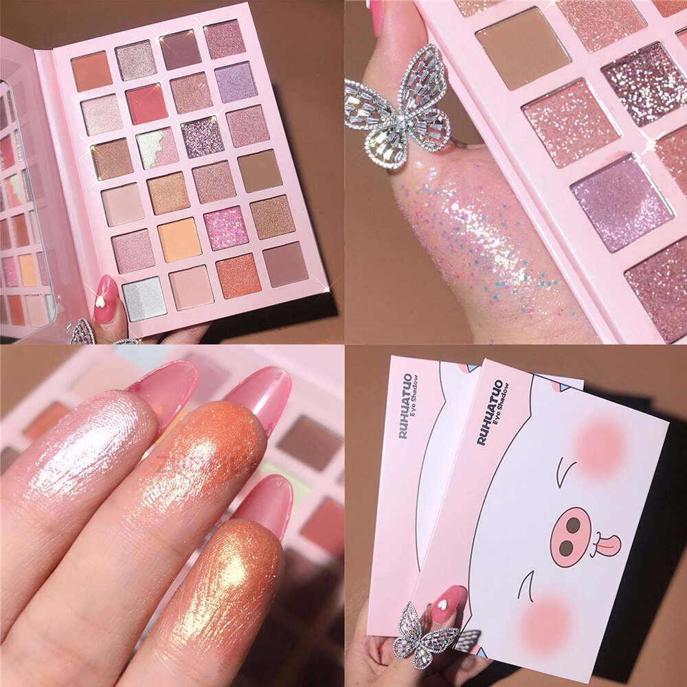 24 Colors Strawberry Girl Eyeshadow Palette